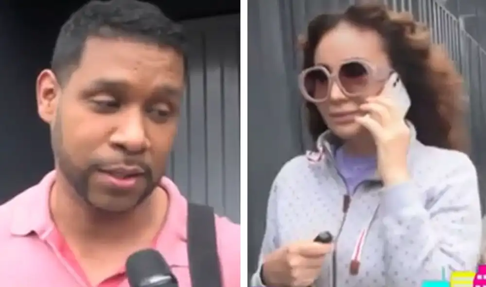 Edson Dávila y Janet Barboza son compañeros en "América hoy". Foto: captura Willax Edson Dávila y Janet Barboza son compañeros en "América hoy". Foto: captura Willax