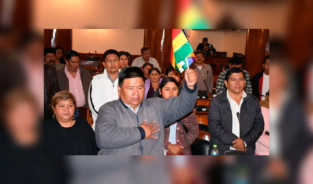Sergio Choque, flamante presidente de la Cámara de Diputados en Bolivia. Foto: difusión Sergio Choque, flamante presidente de la Cámara de Diputados en Bolivia. Foto: difusión