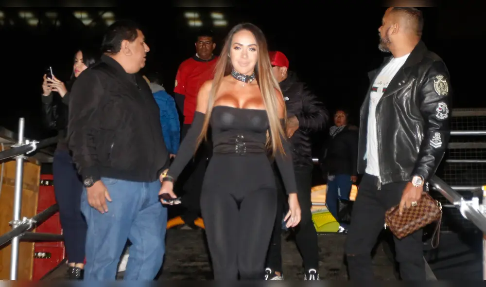 Dorita Orbegoso sorprende en Instagram al mostrar a su novio en concierto de Romeo Santos