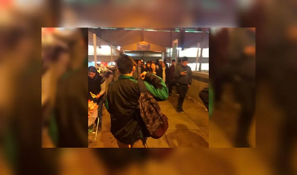 Metro de Lima: Pasajeros caminan por rieles del tren por falla técnica de uno de los transportes [VIDEO y FOTOS]