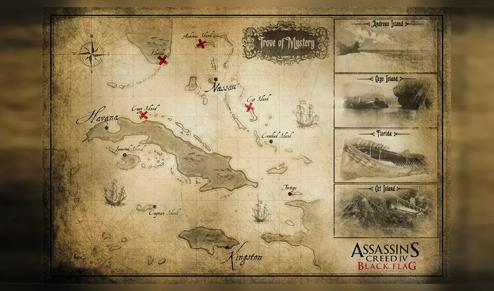 Assassin’s Creed: Todos los mapas comparados en tamaño [FOTOS]