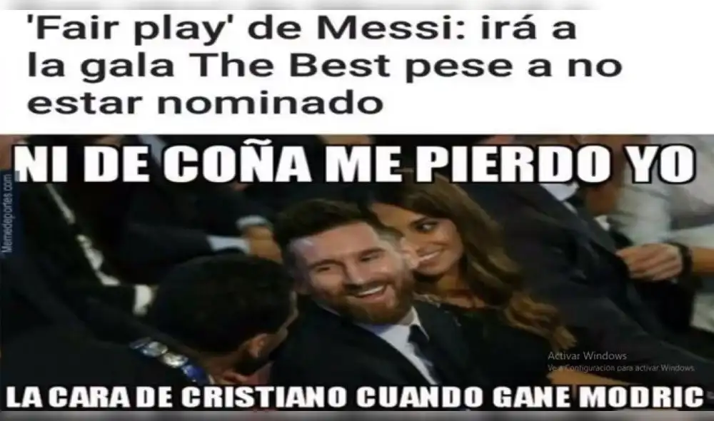 Facebook: los hilarantes memes de los premios The Best 2018 [FOTOS]