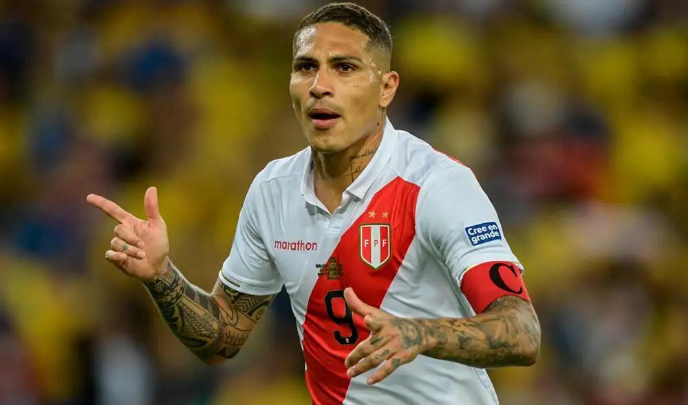 Paolo Guerrero, capitán de la selección peruana.