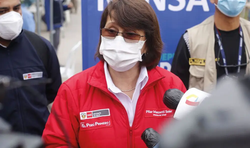 La ministra de Salud también habló sobre el levantamiento de las restricciones para los adultos mayores. Foto: La República