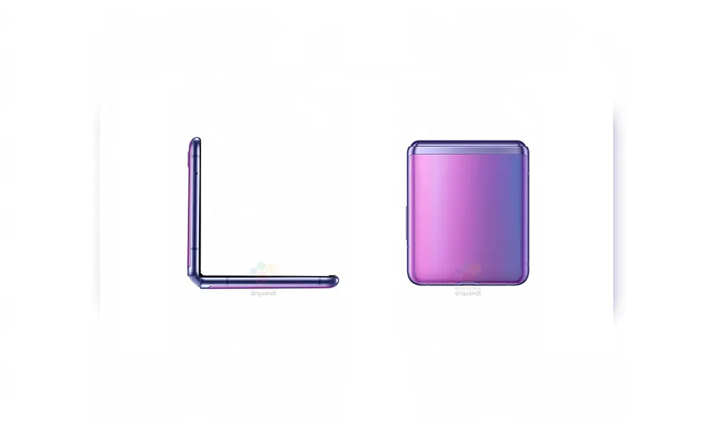 A diferencia del Galaxy Fold, el nuevo Galaxy Z Flip se plegará de forma horizontal para hacerse más compacto.