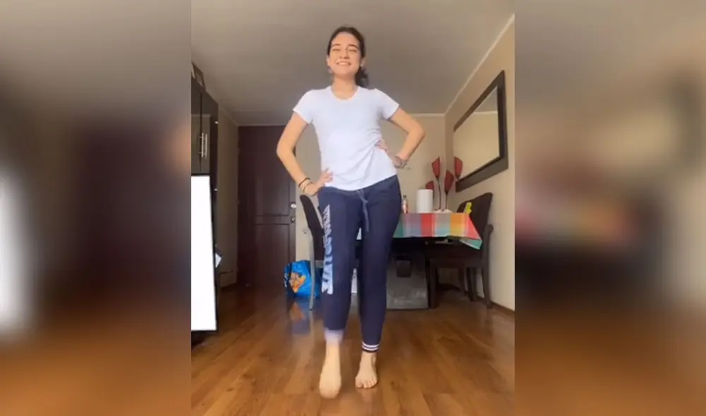 Desliza las imágenes para conocer el gran talento de esta muchacha para bailar marinera norteña. Foto: captura de TikTok