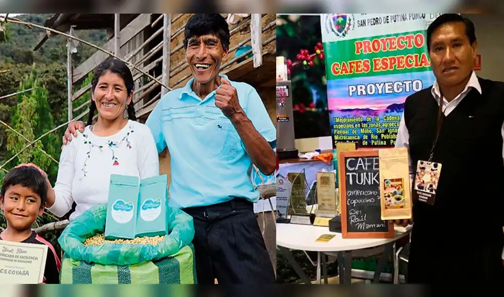 Ganadores del mejor café del mundo venden sus productos en Juliaca. Ganadores del mejor café del mundo venden sus productos en Juliaca.