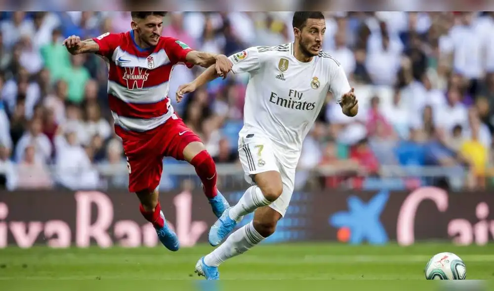 Real Madrid vs Granada juegan a la 1:45 p. m. (hora peruana) de este miércoles. Foto. EFE Real Madrid vs Granada juegan a la 1:45 p. m. (hora peruana) de este miércoles. Foto. EFE