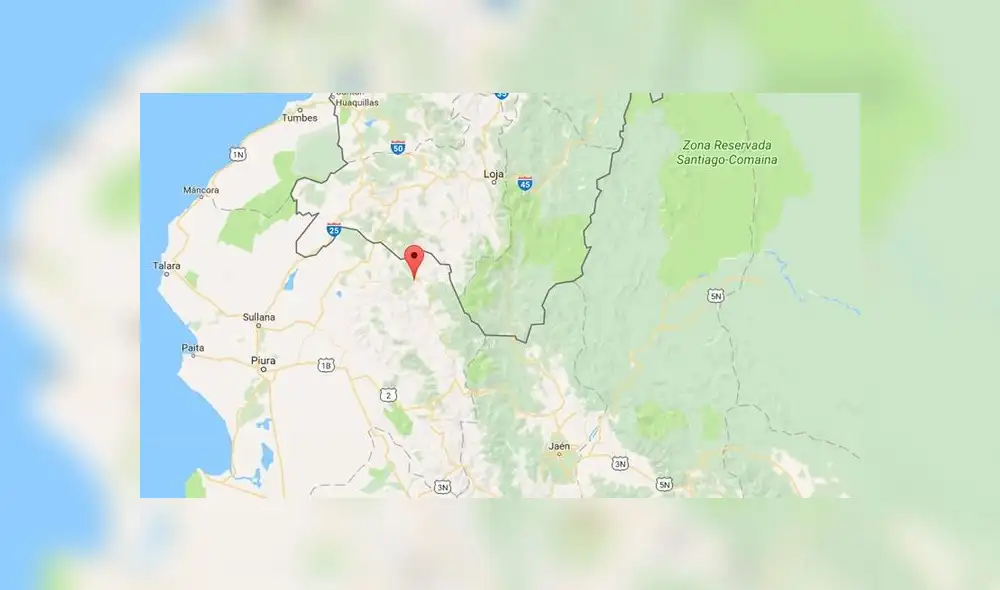 Temblor de 4,1 grados se registró esta tarde en Piura