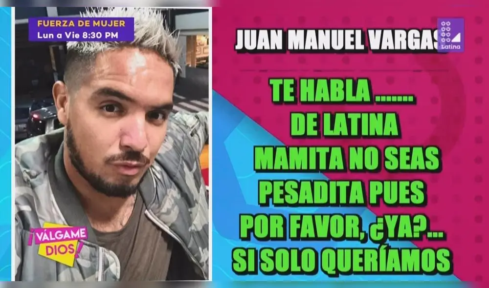 Juan Manuel Vargas ataca a reportera por pregunta sobre supuesta crisis económica Juan Manuel Vargas ataca a reportera por pregunta sobre supuesta crisis económica