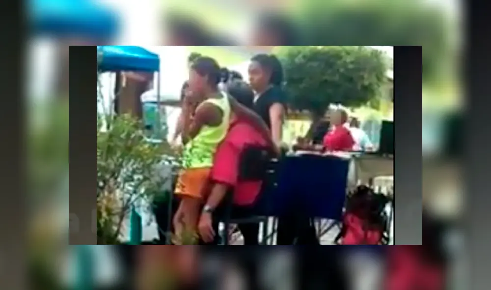 El video fue grabado por un testigo que presenció el hecho, y el material ya se encuentra en manos de las autoridades. (Foto: captura)