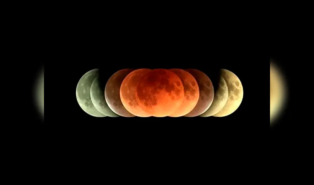 Este martes 16 de julio ocurrirá el eclipse lunar. Foto: Difusión. Este martes 16 de julio ocurrirá el eclipse lunar. Foto: Difusión.