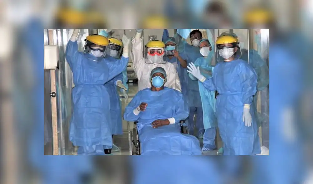 Paciente recuperado. Créditos: Andina. Paciente recuperado. Créditos: Andina.