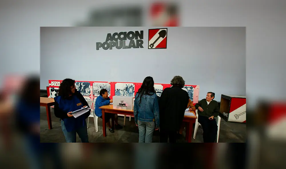 Acción Popular dio a conocer su lista de candidatos. Crédito: Andina.pe