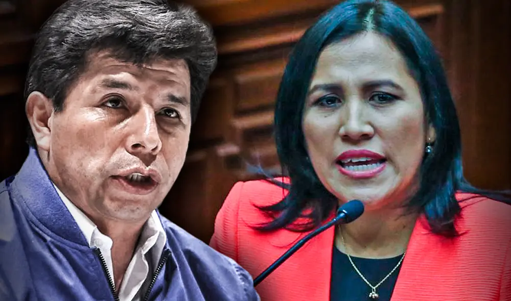 Flor Pablo también se pronunció sobre el proyecto de adelanto de elecciones. Foto: Composición Fabrizio Oviedo/La República