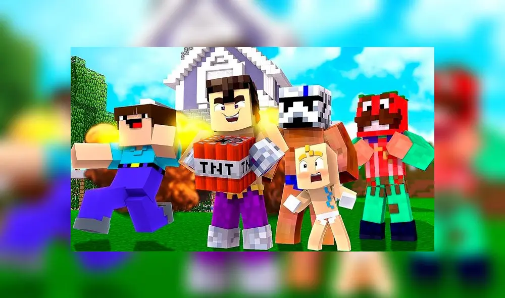 Con este videojuego ha hecho, además, una serie. Incluso, en estas ha tenido colaboración de otros youtubers conocidos. (Foto: YouTube)