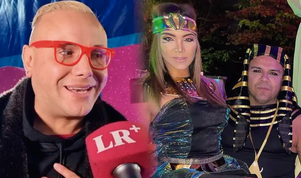 Isabel Acevedo y Rodney Rodríguez se disfrazaron de reina egipcia y faraón respectivamente por Halloween. Foto: composición/GLR/Isabel Acevedo/Instagram