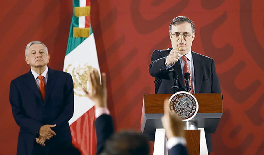 México. Canciller Ebrard habló de "valoraciones políticas". México. Canciller Ebrard habló de "valoraciones políticas".
