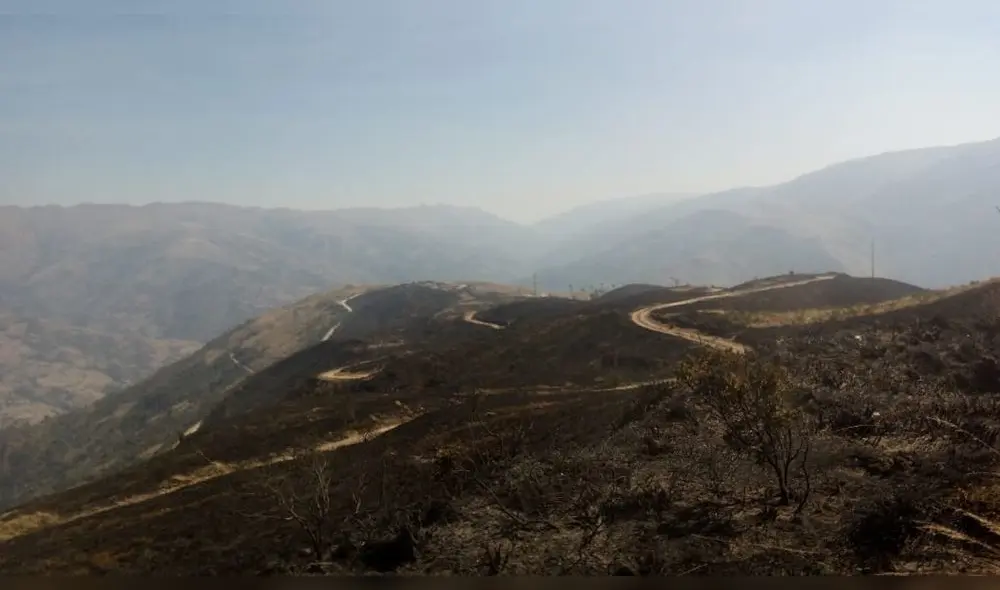 Incendio Parque del Manu Incendio Parque del Manu