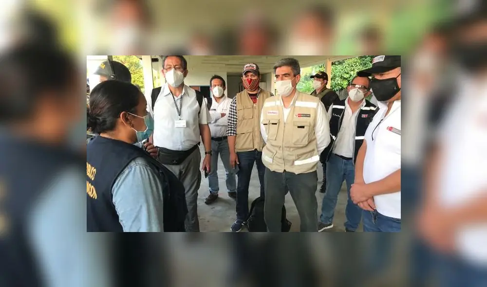El ministro Alejandro Neyra se reunió con líderes indígenas por enfrentamiento en Bretaña, Loreto. Foto: Gobierno. El ministro Alejandro Neyra se reunió con líderes indígenas por enfrentamiento en Bretaña, Loreto. Foto: Gobierno.