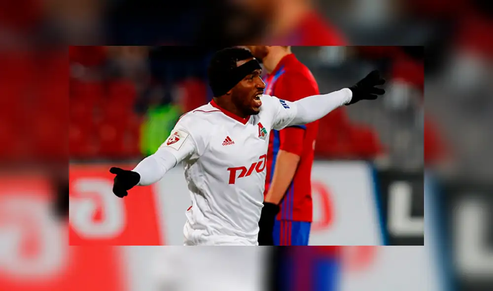 Jefferson Farfán le dio el triunfo al Lokomotiv con un golazo [VIDEO]