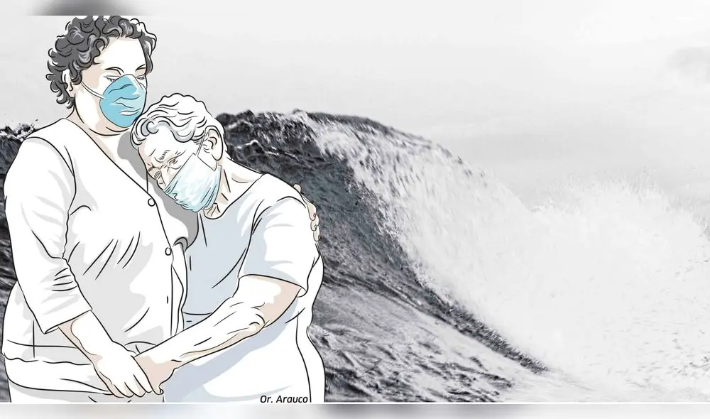 La familia que convive con COVID-19 y el dolor