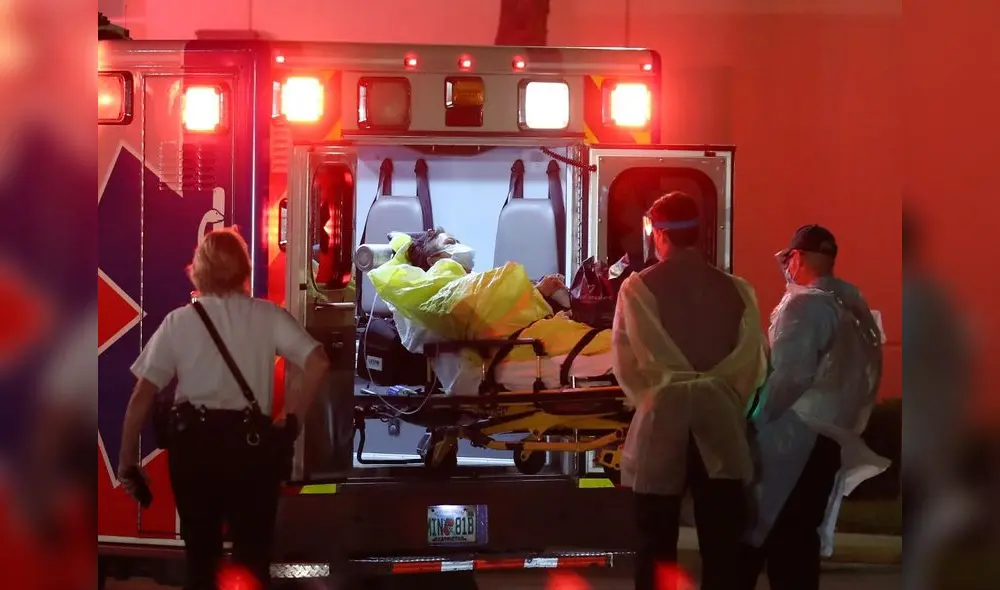 Estados Unidos es el país con la mayor cantidad de contagios en el mundo y el 86% de los casos en el continente. Foto: AFP.