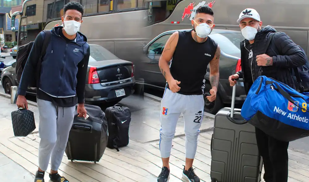El líder de la Liga 1 arribó a la capital procedente de Huánuco. (FOTO: @AlianzaUDH).