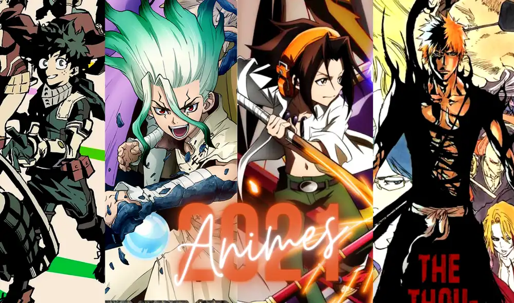 Estos son los animes más esperados para el año que viene. Foto: composición