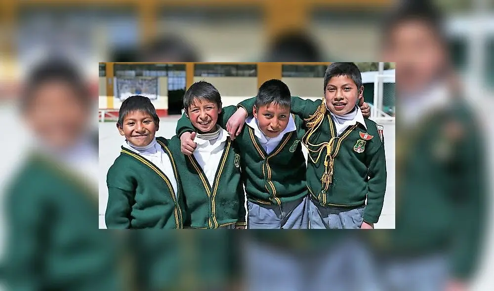Niños en edad escolar. Foto: Defensoría del Pueblo. Niños en edad escolar. Foto: Defensoría del Pueblo.