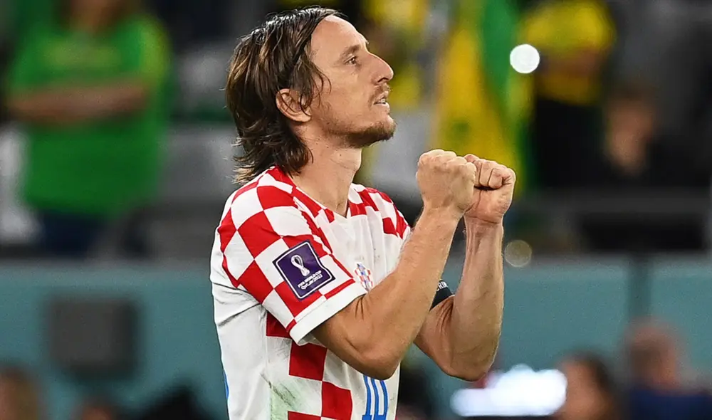 Luka Modric es la máxima figura de la selección de Croacia en el Mundial Qatar 2022. Foto: EFE Luka Modric es la máxima figura de la selección de Croacia en el Mundial Qatar 2022. Foto: EFE