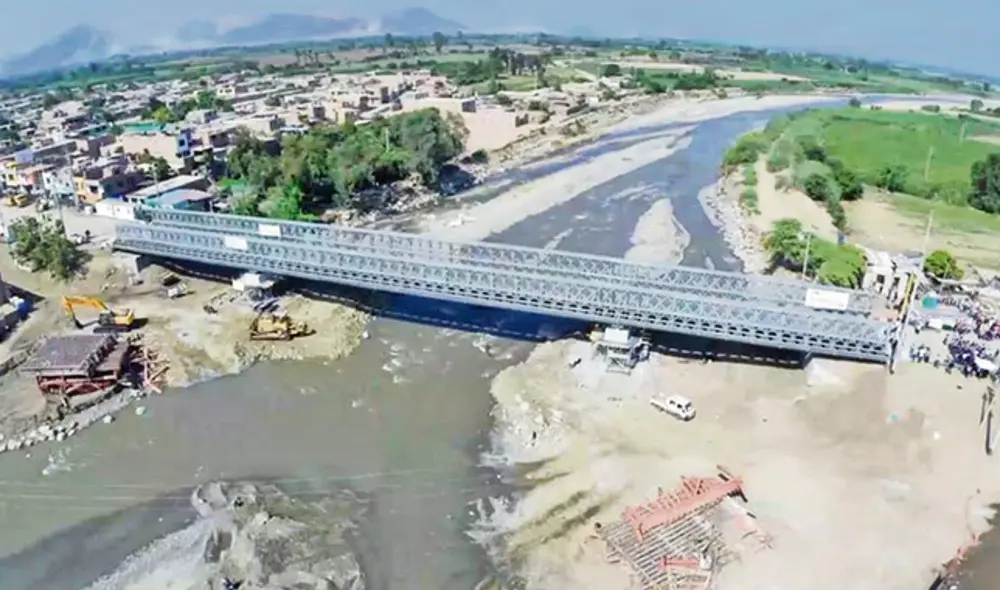 Puente bailey de Virú Puente bailey de Virú