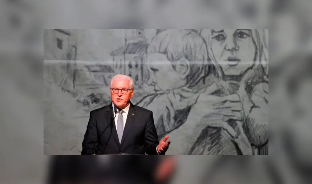 El mandatario alemán volvió a pedir disculpas a todas las víctimas del mayor conflicto bélico en el mundo. (Foto: EFE)