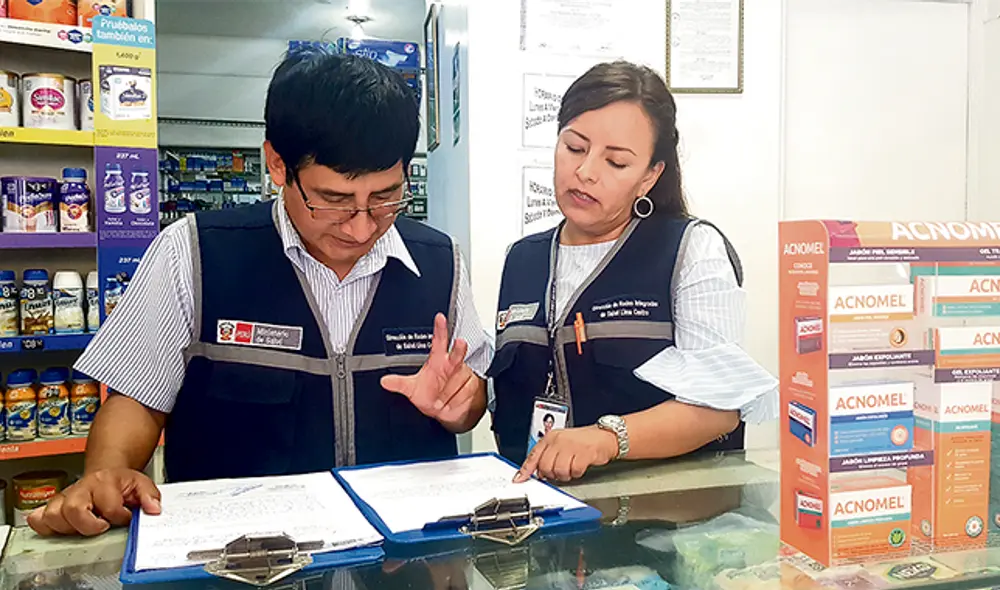 Fiscalizan. Norma que obliga a vender genéricos entró en vigor ayer. Inspecciones continuarán en los siguientes días. (URPI - GRL)