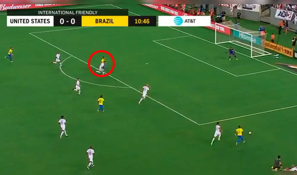 Brasil vs Estados Unidos: Firmino puso el 1-0 tras 'jugadón' de Costa [VIDEO]