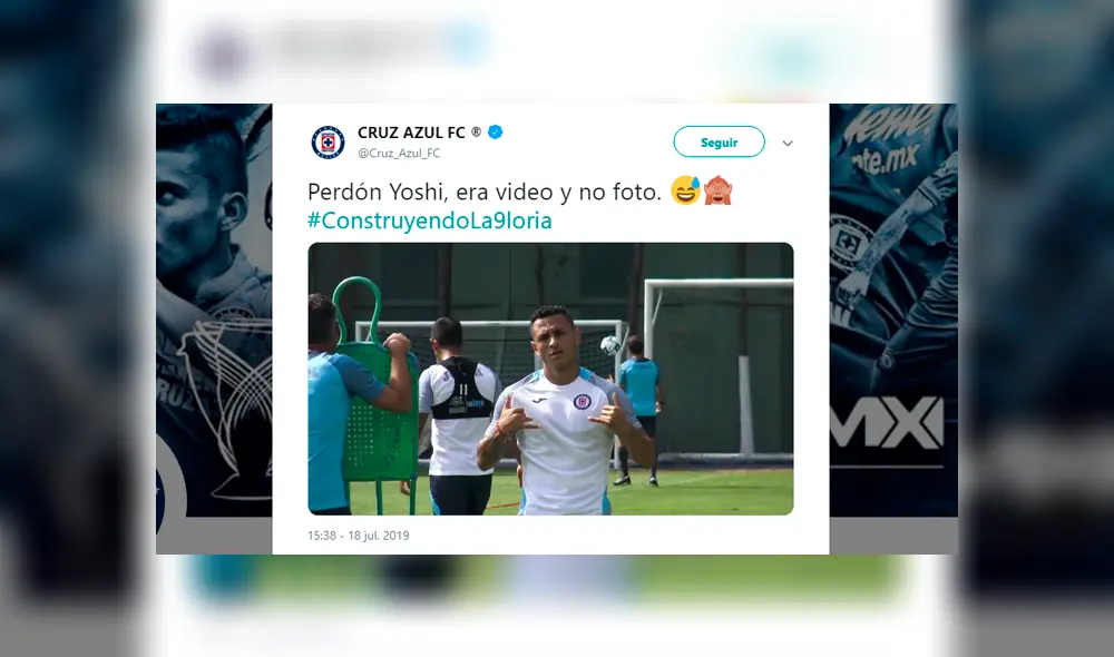 Yoshimar Yotún fue blanco de una singular broma por parte de su equipo Cruz Azul. Yoshimar Yotún fue blanco de una singular broma por parte de su equipo Cruz Azul.