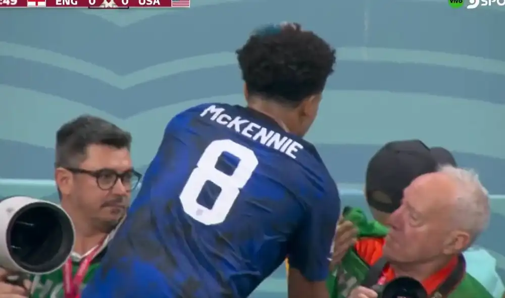 McKennie es titular en Estados Unidos. Foto: captura de DirecTV Sports