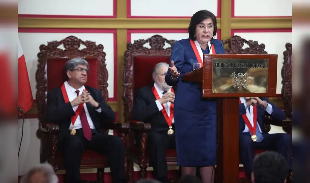 Marianella Ledesma juró como primera presidenta del Tribunal Constitucional Marianella Ledesma juró como primera presidenta del Tribunal Constitucional