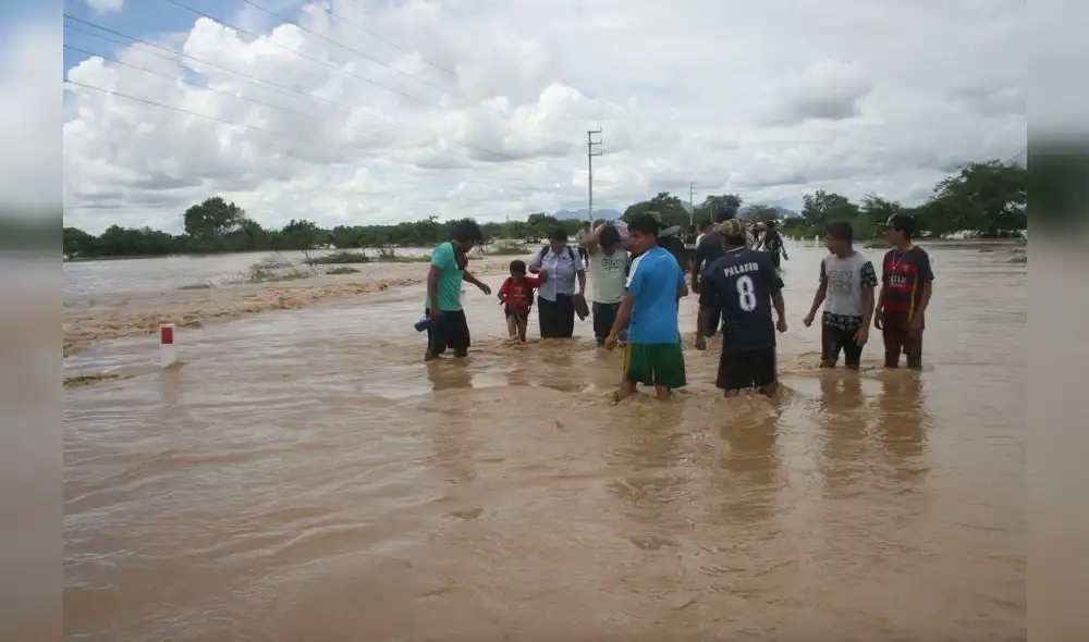 defensas ribereñas La Leche Motupe Lambayeque Reconstrucción