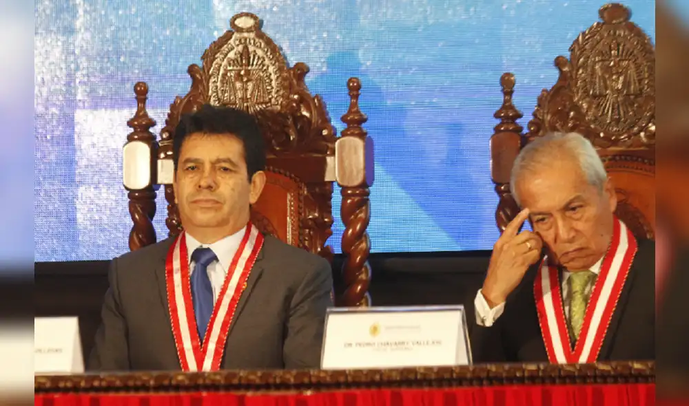 Tomás Gállvez y Pedro Chávarry fueron suspendidos en junio de 2020. En unos días regresarían a la Fiscalía. Foto: La República