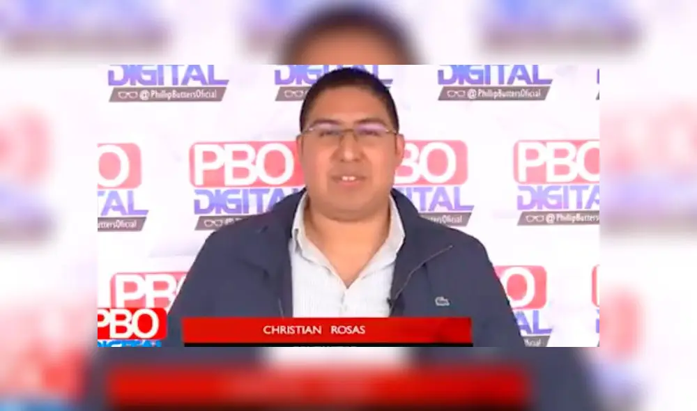 Christian Rosas ha sido asesor del postulante a la presidencia por Renovación Popular. Foto: difusión Christian Rosas ha sido asesor del postulante a la presidencia por Renovación Popular. Foto: difusión