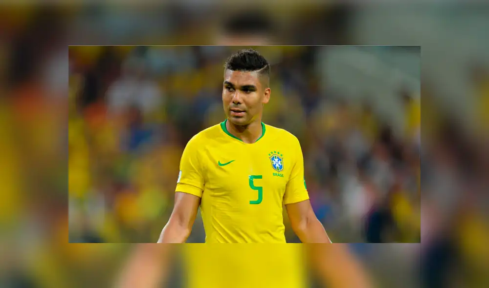 Casemiro no estará presente en la fecha triple de octubre con Brasil. Foto: AFP Casemiro no estará presente en la fecha triple de octubre con Brasil. Foto: AFP