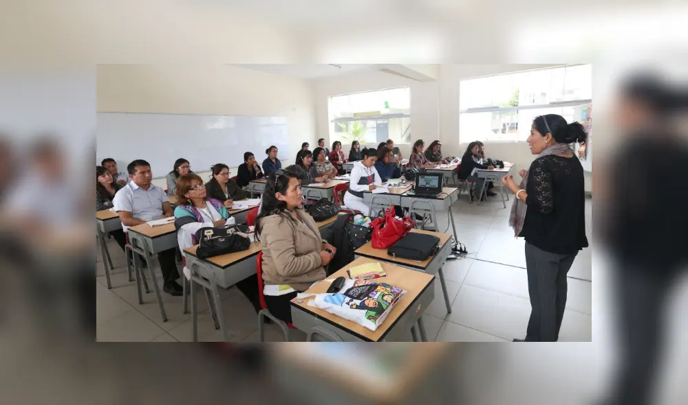 Docentes rindieron su prueba el último 13 de noviembre. Foto: Andina