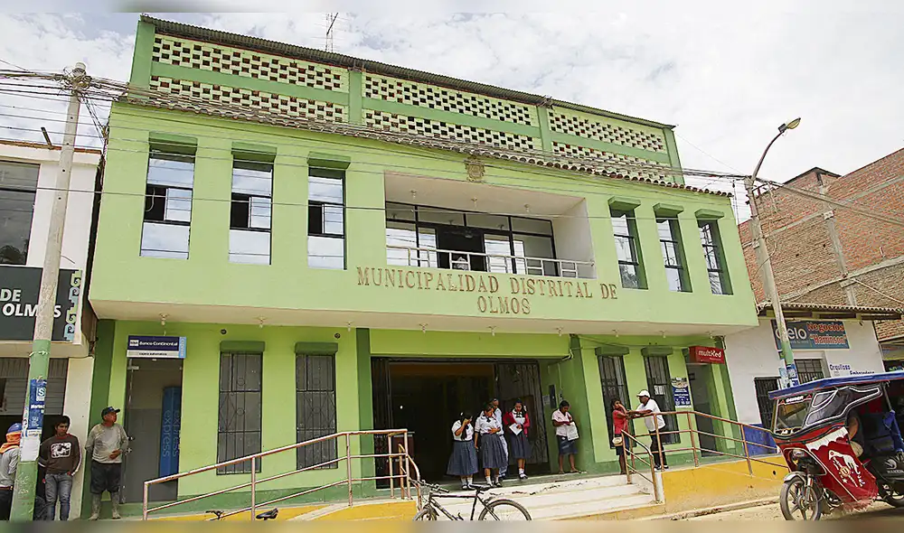 Hechos irregulares se produjeron en el interior de la Municipalidad Distrital de Olmos. Foto: La República Hechos irregulares se produjeron en el interior de la Municipalidad Distrital de Olmos. Foto: La República