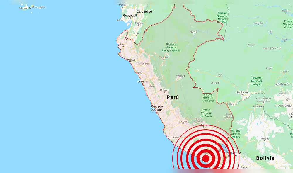 Defensa Civil no ha reportado daños personales o materiales. Foto: La República