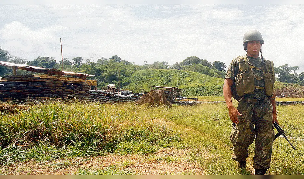 El Ministerio de Defensa señaló que se continúa realizando en el VRAEM una labor de lucha contra el tráfico ilícito de drogas y el terrorismo. Foto: Mindef