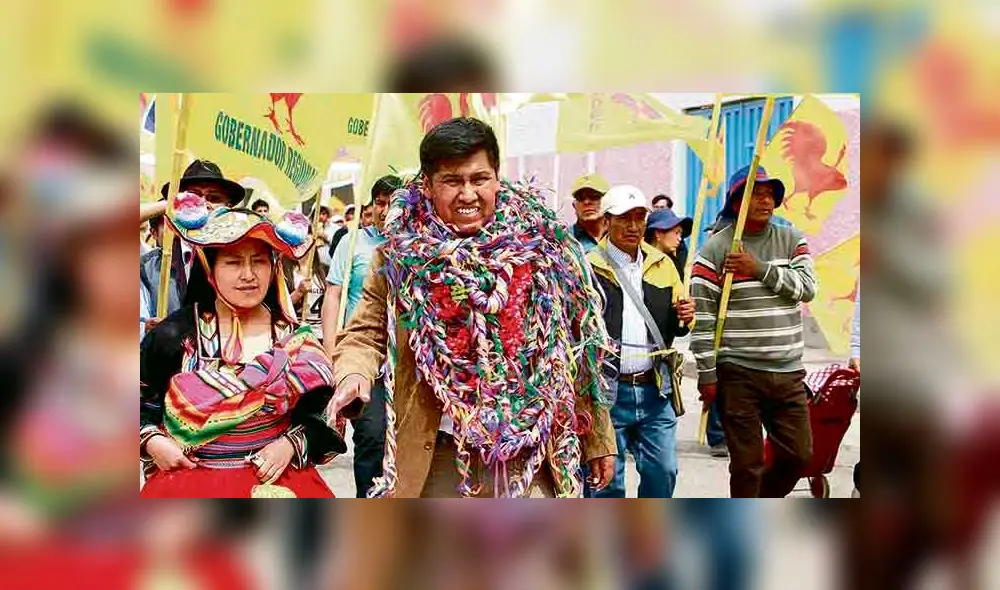 En las pasadas elecciones regionales, Richard Hancco ocupó el segundo lugar. Ahora tiene problemas para concretar su postulación. Foto: La República/Archivo