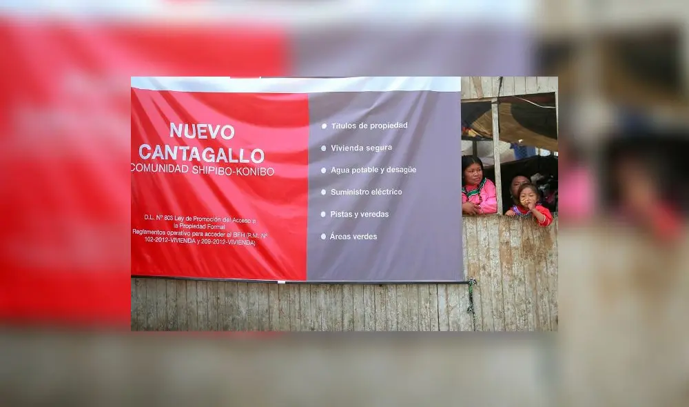 En noviembre del 2016, casi 500 casas de Cantagallo fueron arrasadas por un incendio que dejó a cientos de familias en la calle. Desde esa fecha, se buscó la reubicación de las personas.