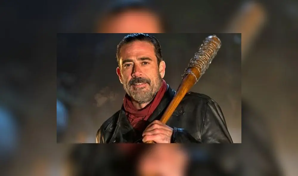 Jeffrey Dean Morgan interpreta al peligroso Negan. Foto: AMC