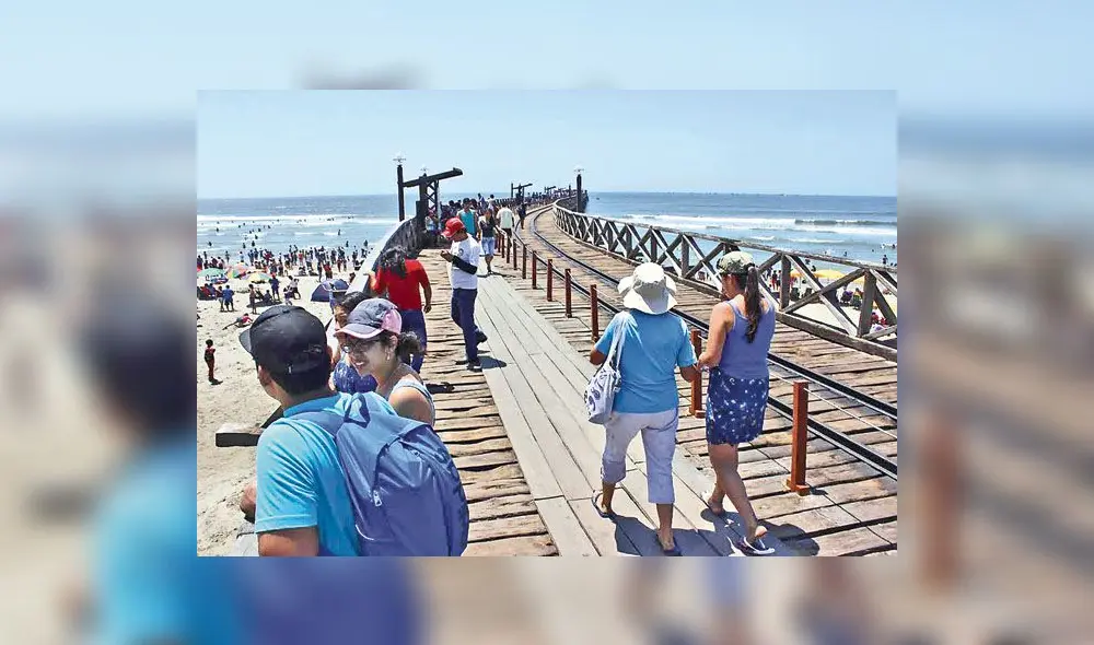 Antes de la pandemia, la playa de Pimentel recibía a unos 5.000 visitantes cada fin de semana. Foto: Archivo/La República